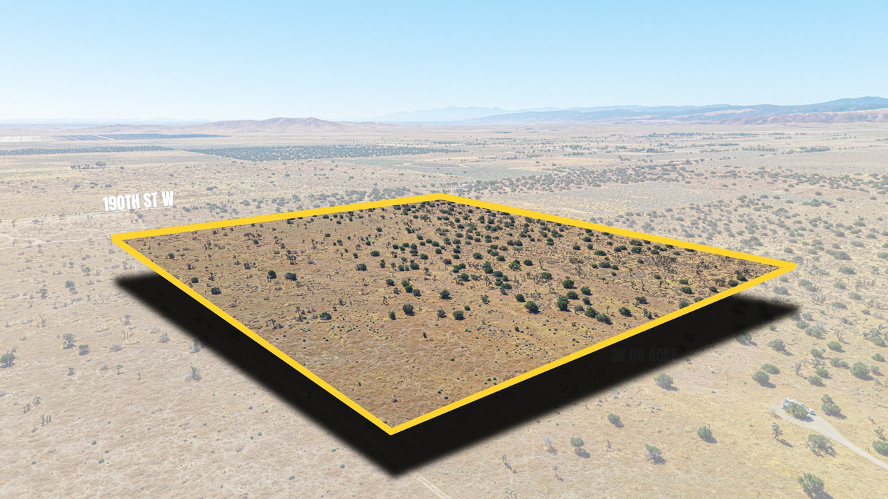 36.04 Acres Lancaster, Los Angeles County, CA