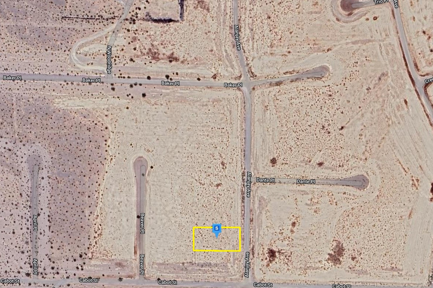 0.4590 Acre Pahrump, Nye County, NV