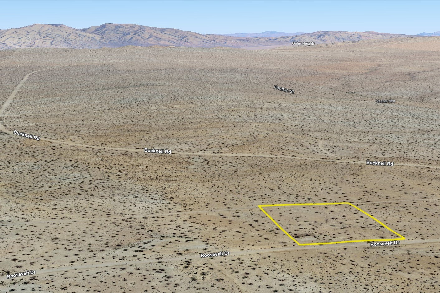 1.86 Acres California City, Kern County, CA