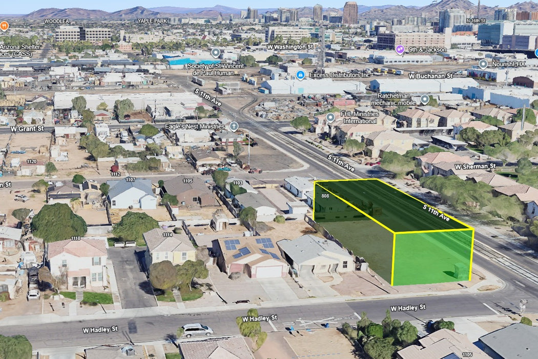 0.17 Acre Phoenix, Maricopa County, AZ (Power, Water, & Paved Road)