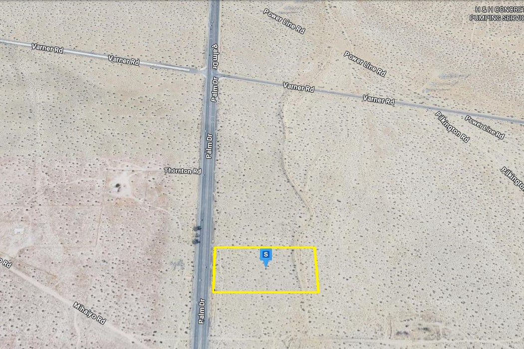 4.58 Acres Cathedral City, Riverside County, CA (Power & Paved Road)