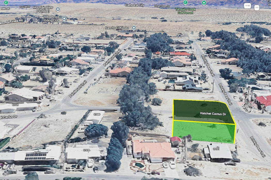0.31 Acre Desert Hot Springs, Riverside County, CA (Power, Water, & Paved Road)