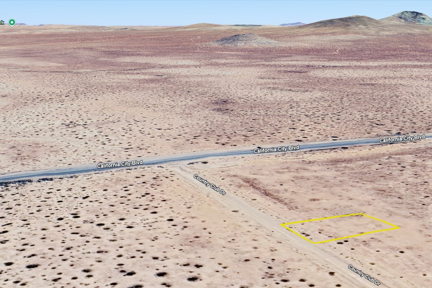 0.22 Acre California City, Kern County, CA (Power)