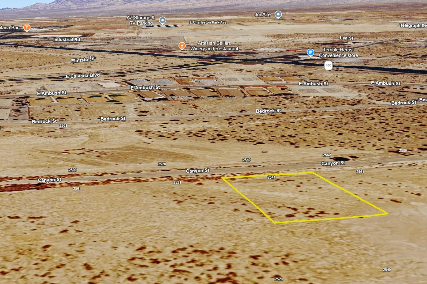 0.34 Acre Pahrump, Nye County, NV (Power)