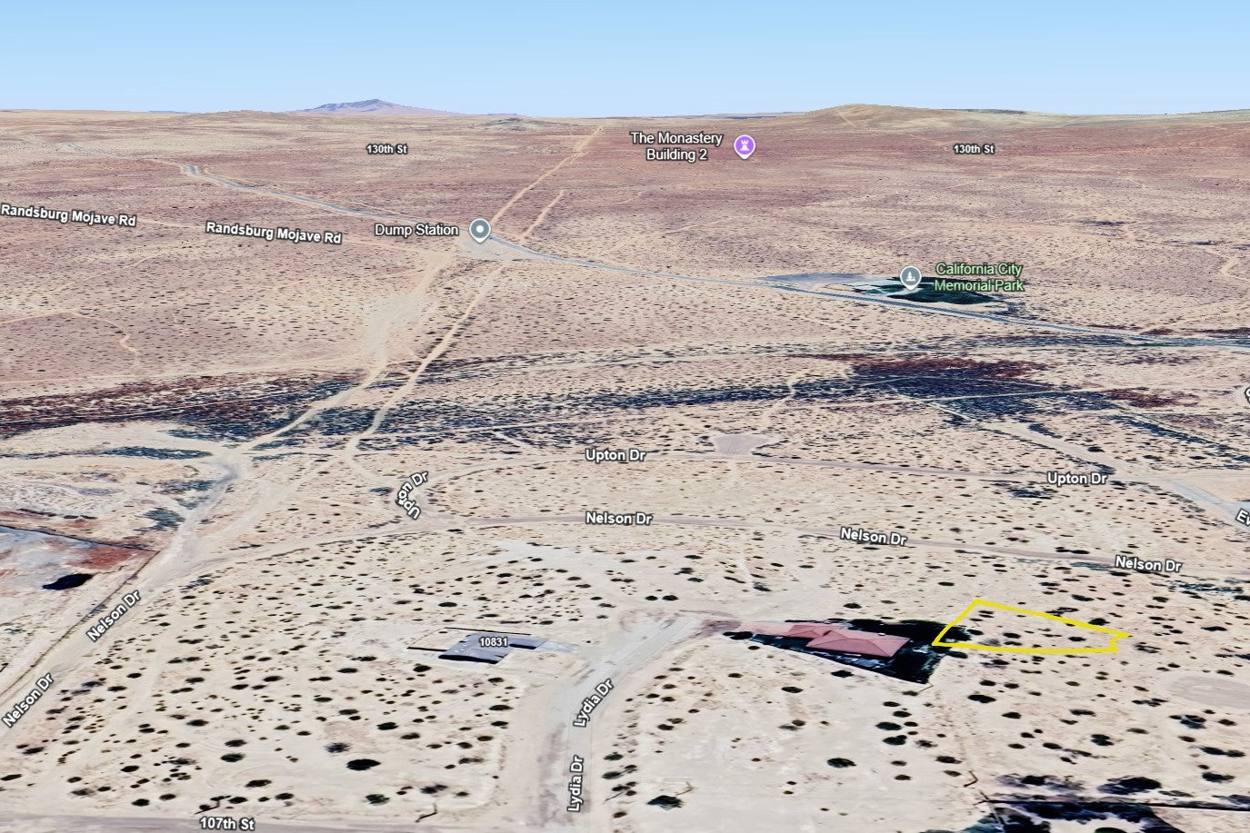 0.21 Acre California City, Kern County, CA (Power & Water)