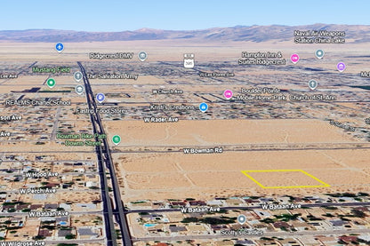 2.51 Acres Ridgecrest, Kern County, CA (Water)