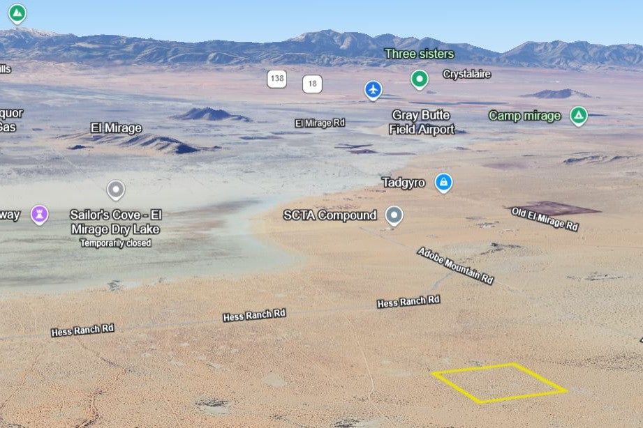 10 Acres Adelanto, San Bernardino County, CA