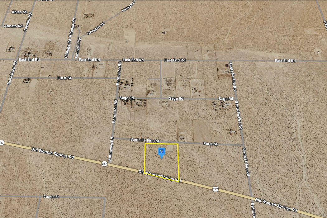 12.56 Acres Lucerne Valley, San Bernardino County, CA (Power & Paved Road)