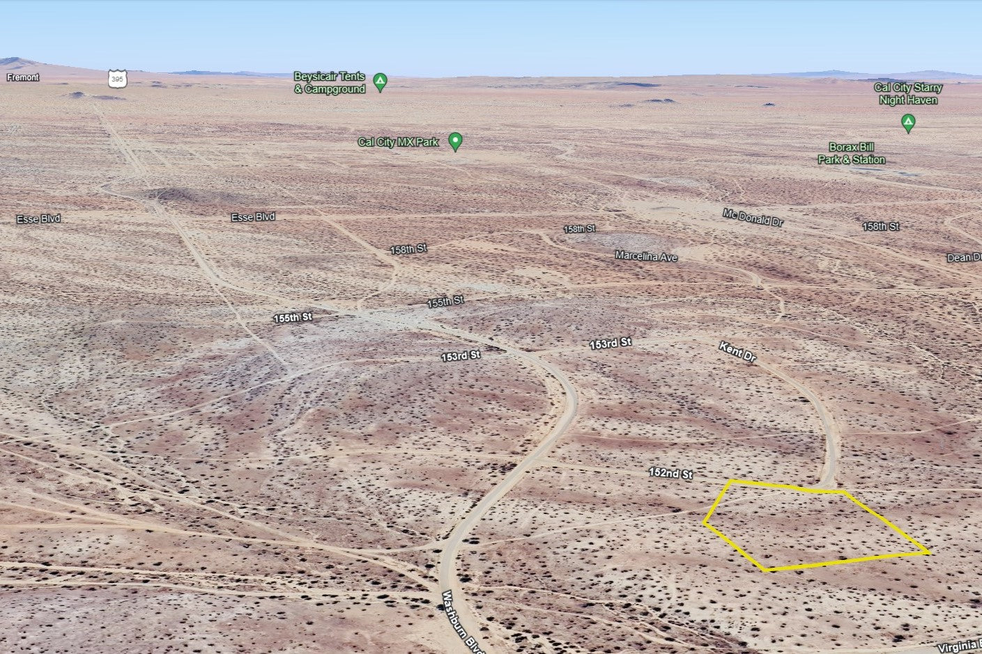 2.65 Acres California City, Kern County, CA