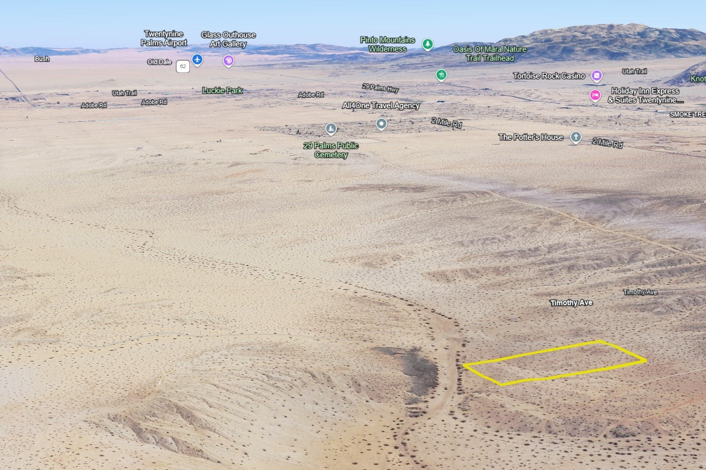 5 Acres Twentynine Palms, San Bernardino County, CA