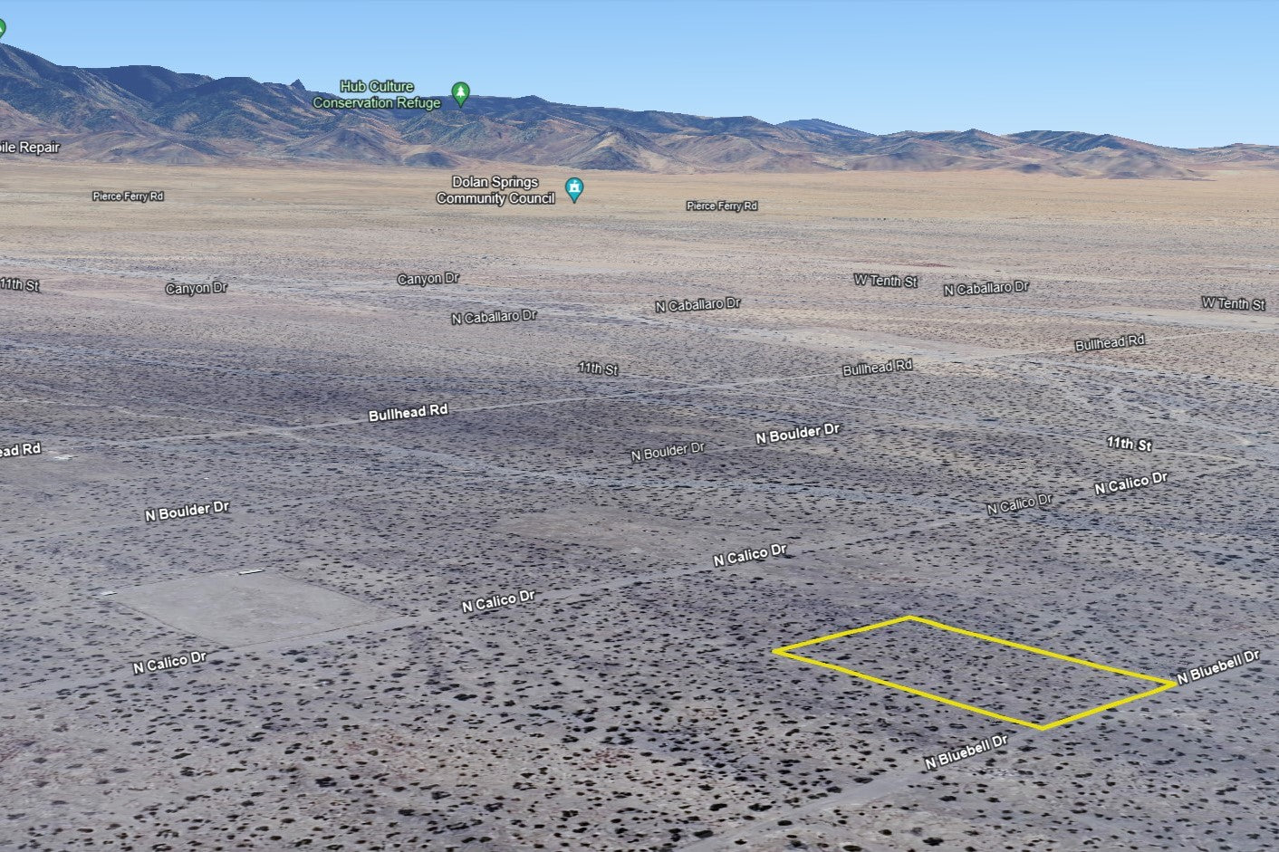 1.07 Acres Dolan Springs, Mohave County, AZ