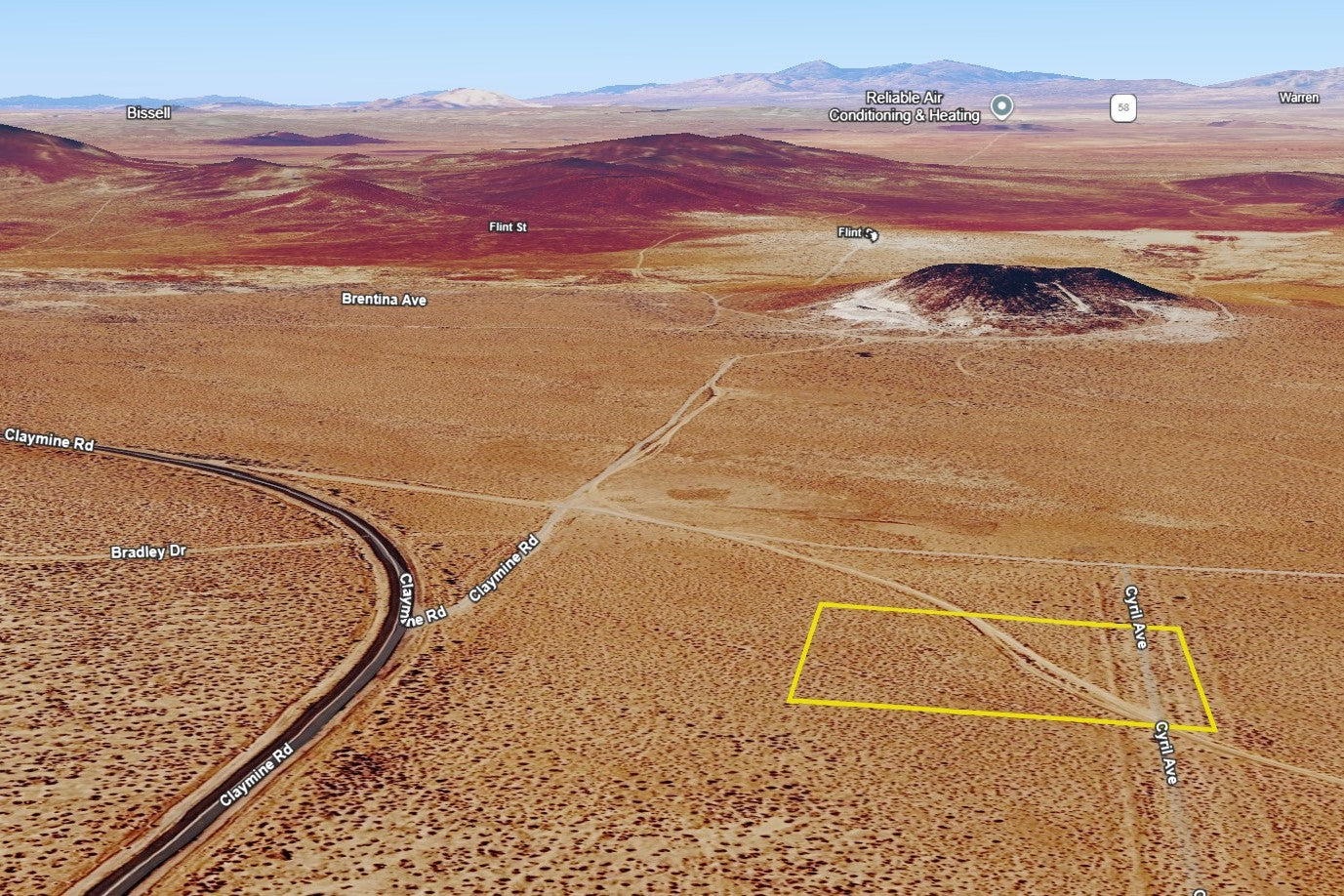 2.56 Acres Edwards, Kern County, CA