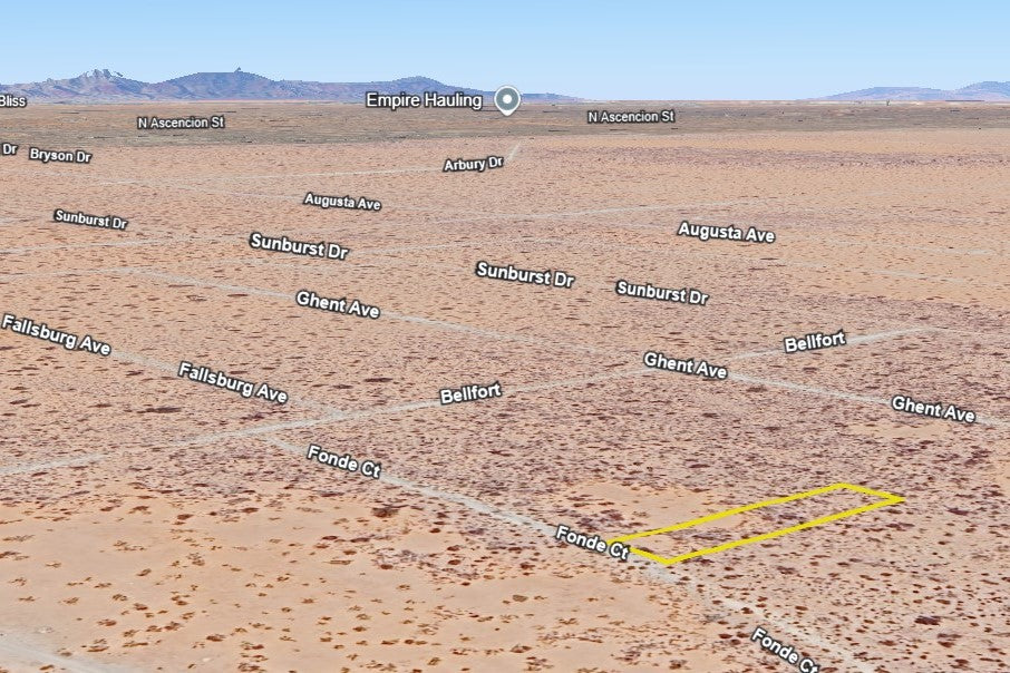 0.28 Acre El Paso, El Paso County, TX
