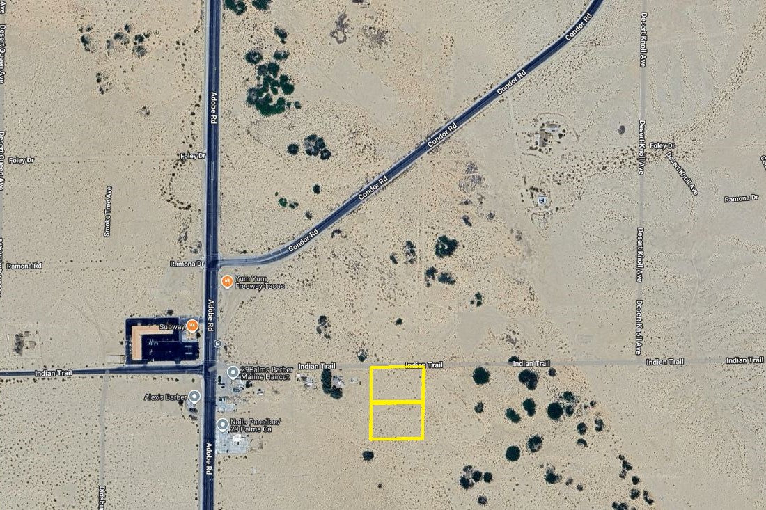 3.45 Acres Twentynine Palms, San Bernardino County, CA (Power)