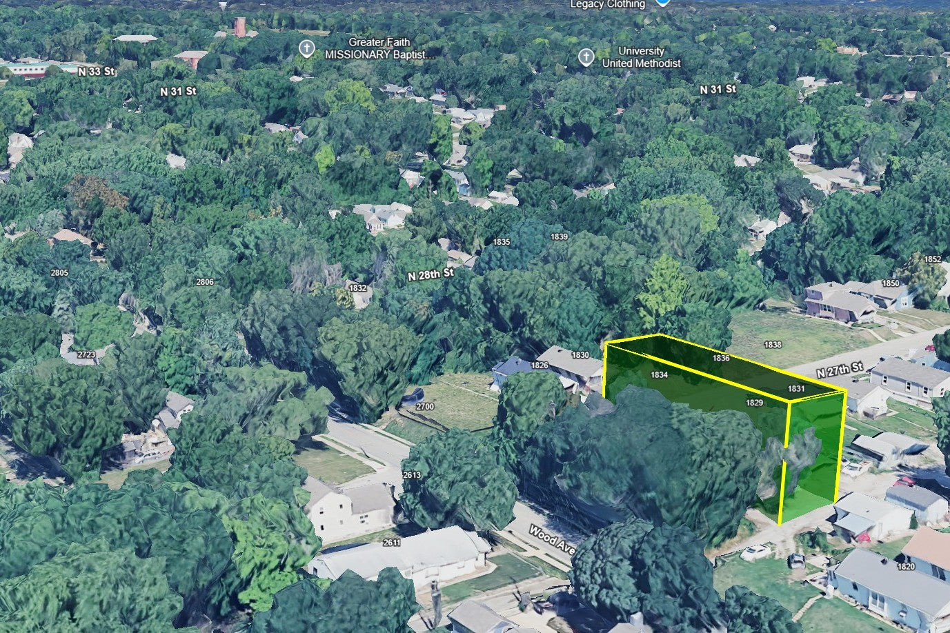 0.10 Acre Kansas City, Wyandotte County, KS (Power, Water, & Paved Road)