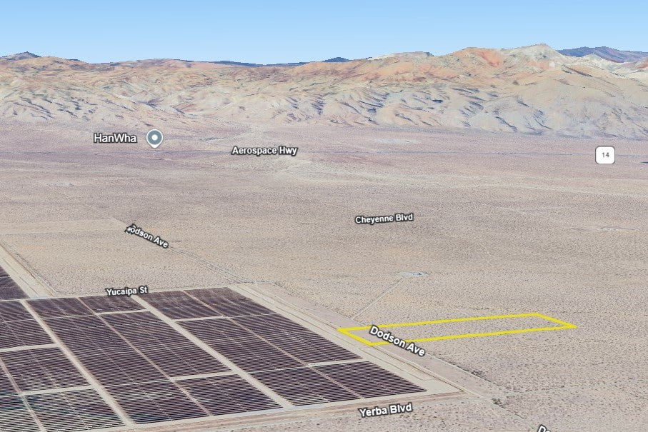 10 Acres Mojave, Kern County, CA (Power)