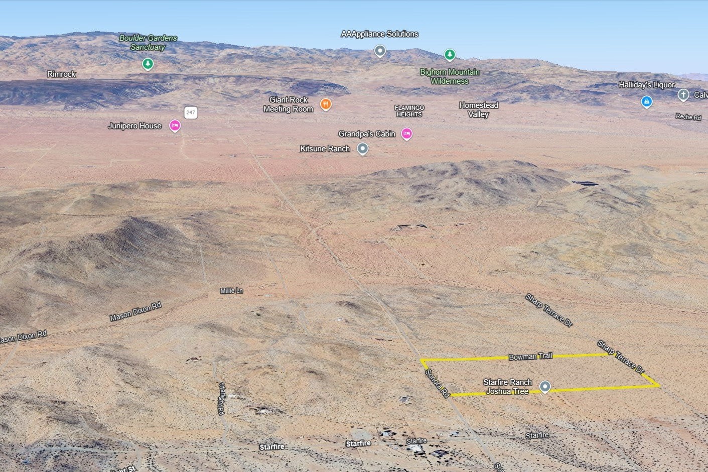 20 Acres Joshua Tree, San Bernardino County, CA