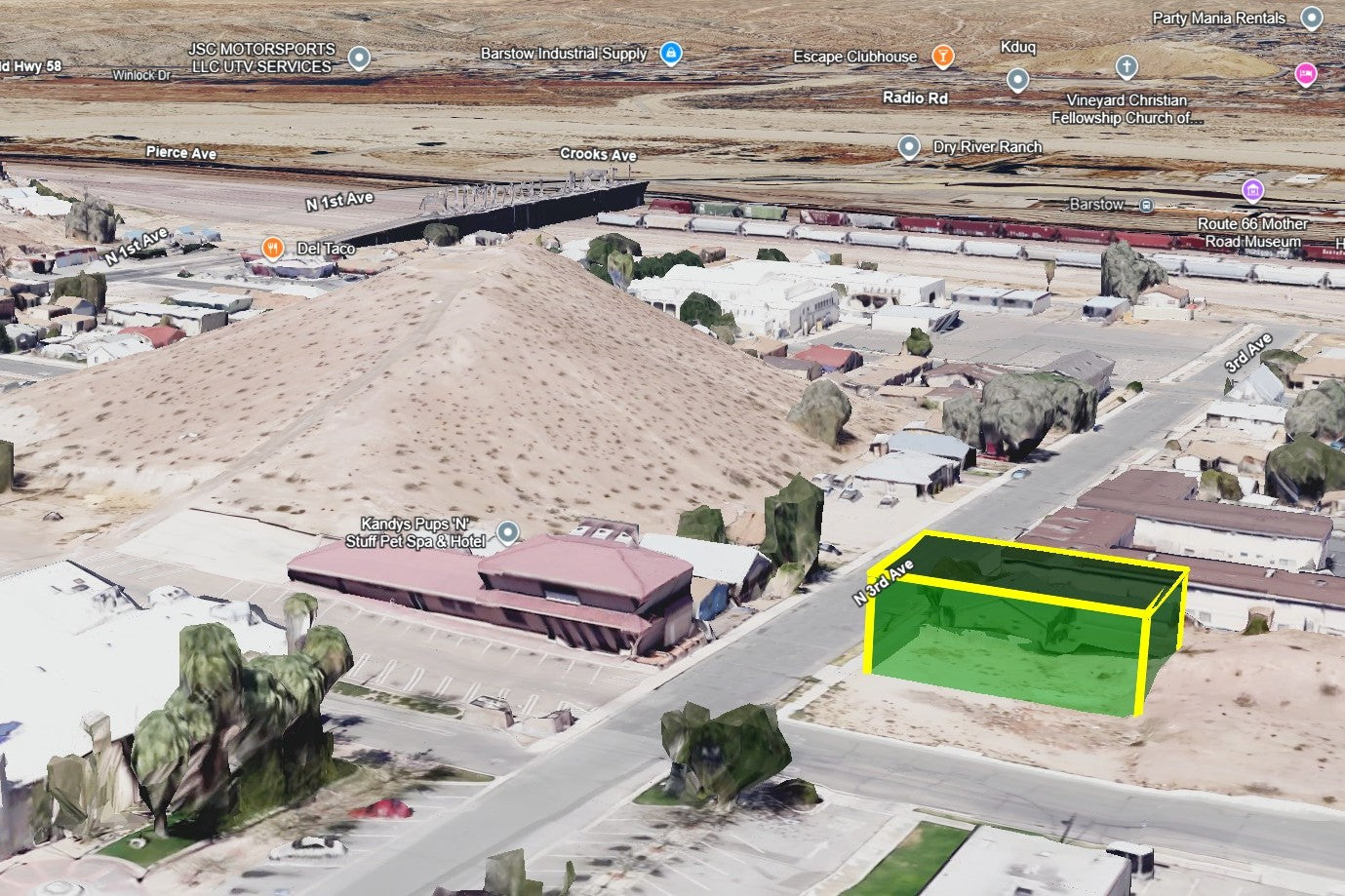 0.09 Acre Barstow, San Bernardino County, CA (Power, Water, & Paved Road)