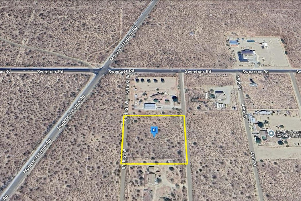 2.48 Acres Rosamond, Kern County, CA (Power)
