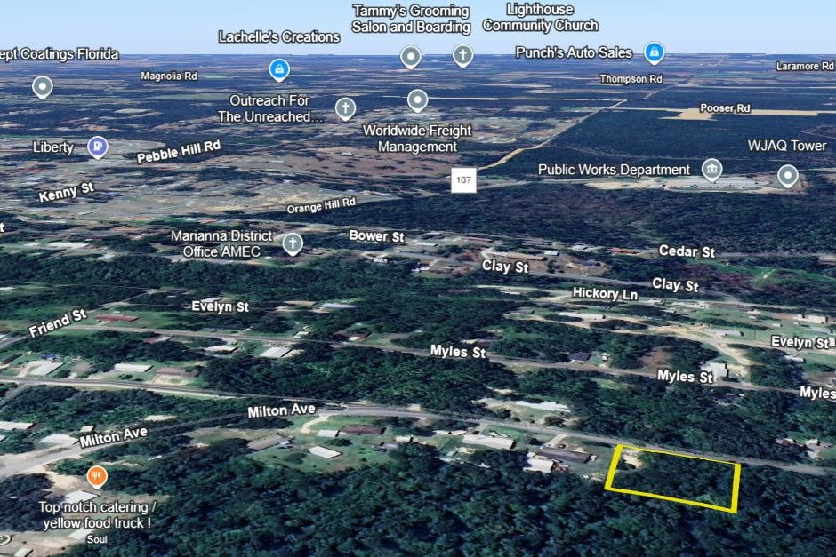 0.51 Acre Marianna, Jackson County, FL (Power, Water, & Paved Road)