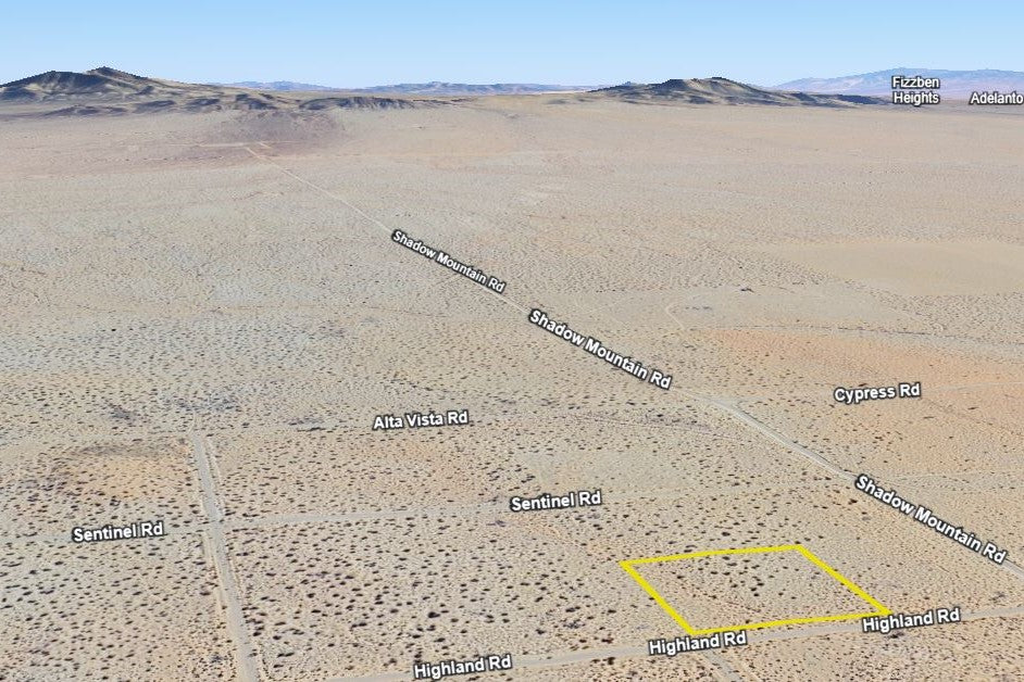 2.22 Acres Adelanto, San Bernardino County, CA
