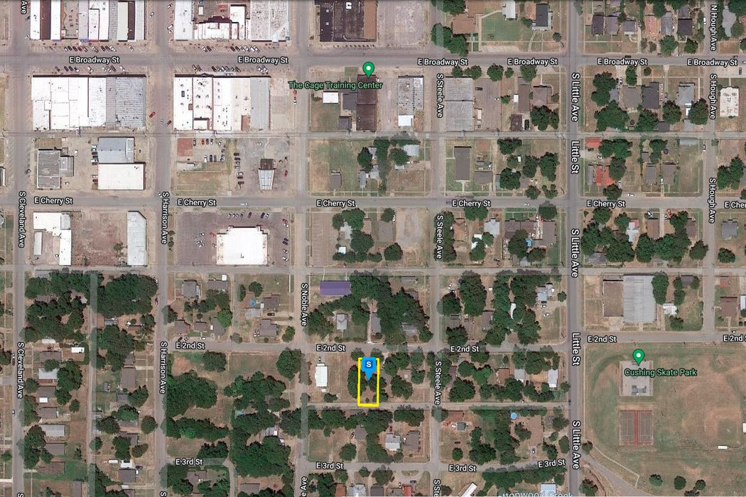 0.14 Acre Cushing, Payne County, OK (Power, Water, & Paved Road)