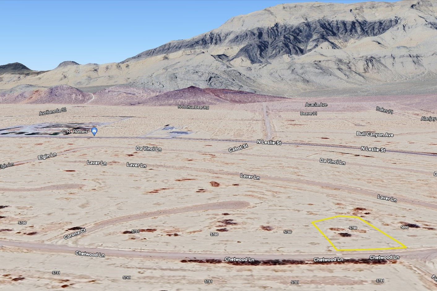 0.3160 Acre Pahrump, Nye County, NV