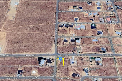 0.23 Acre California City, Kern County, CA (Power, Water, & Paved Road)