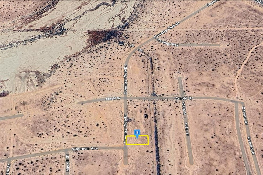 0.17 Acre California City, Kern County, CA (Power)