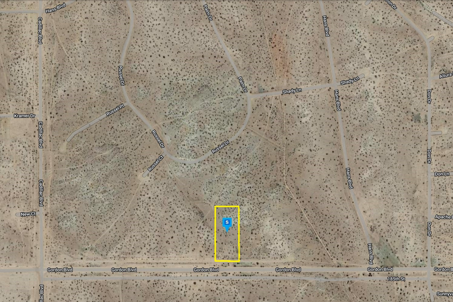 2.16 Acres California City, Kern County, CA (Commercial Lot)