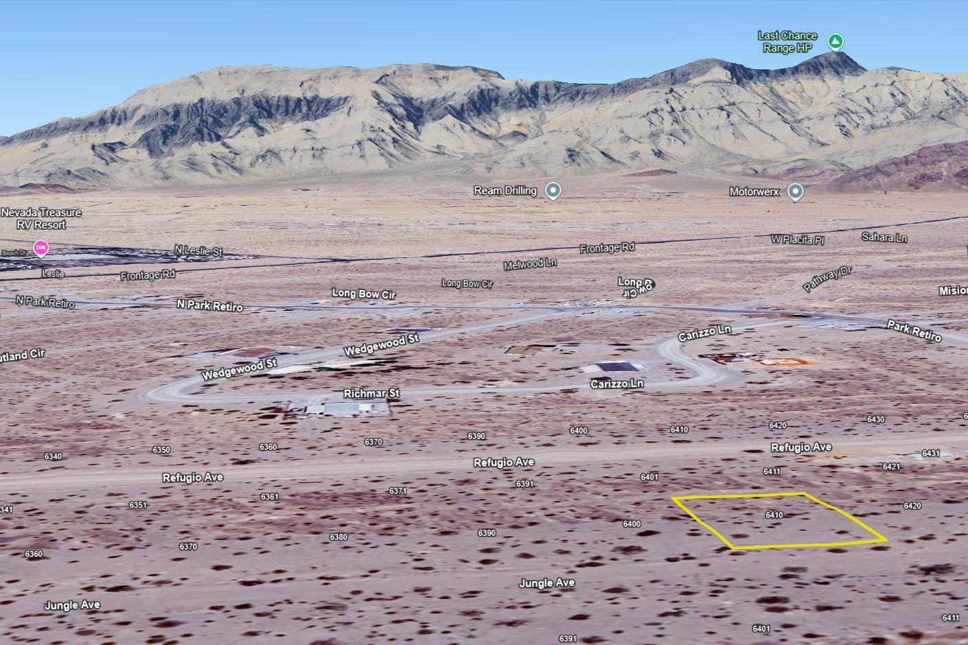 0.12 Acre Pahrump, Nye County, NV (Power)