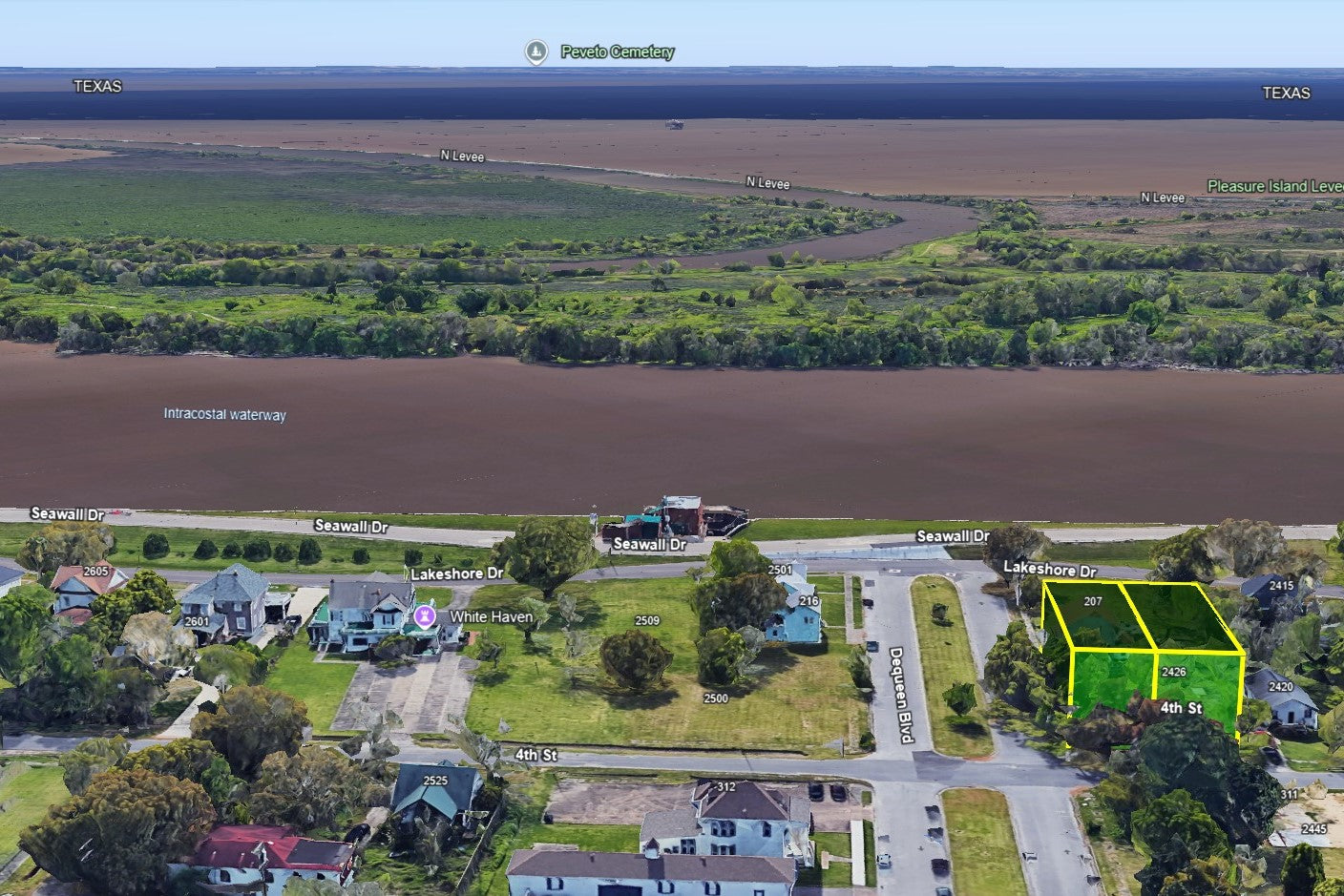 0.22 Acre Port Arthur, Jefferson County, TX (Power, Water, & Paved Road)