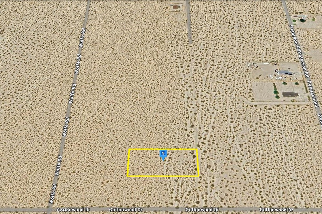 1.25 Acres Twentynine Palms, San Bernardino County, CA (Power)