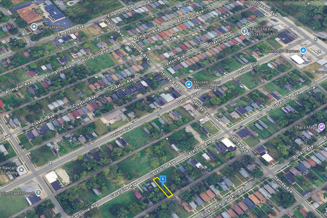 0.08 Acre Saint Louis, Saint Louis City County, MO (Power, Water, & Paved Road)