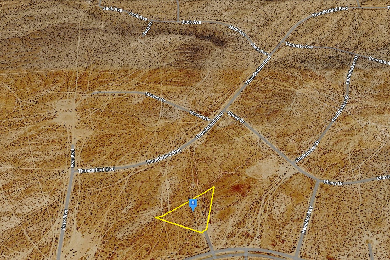 2.50 Acres California City, Kern County, CA