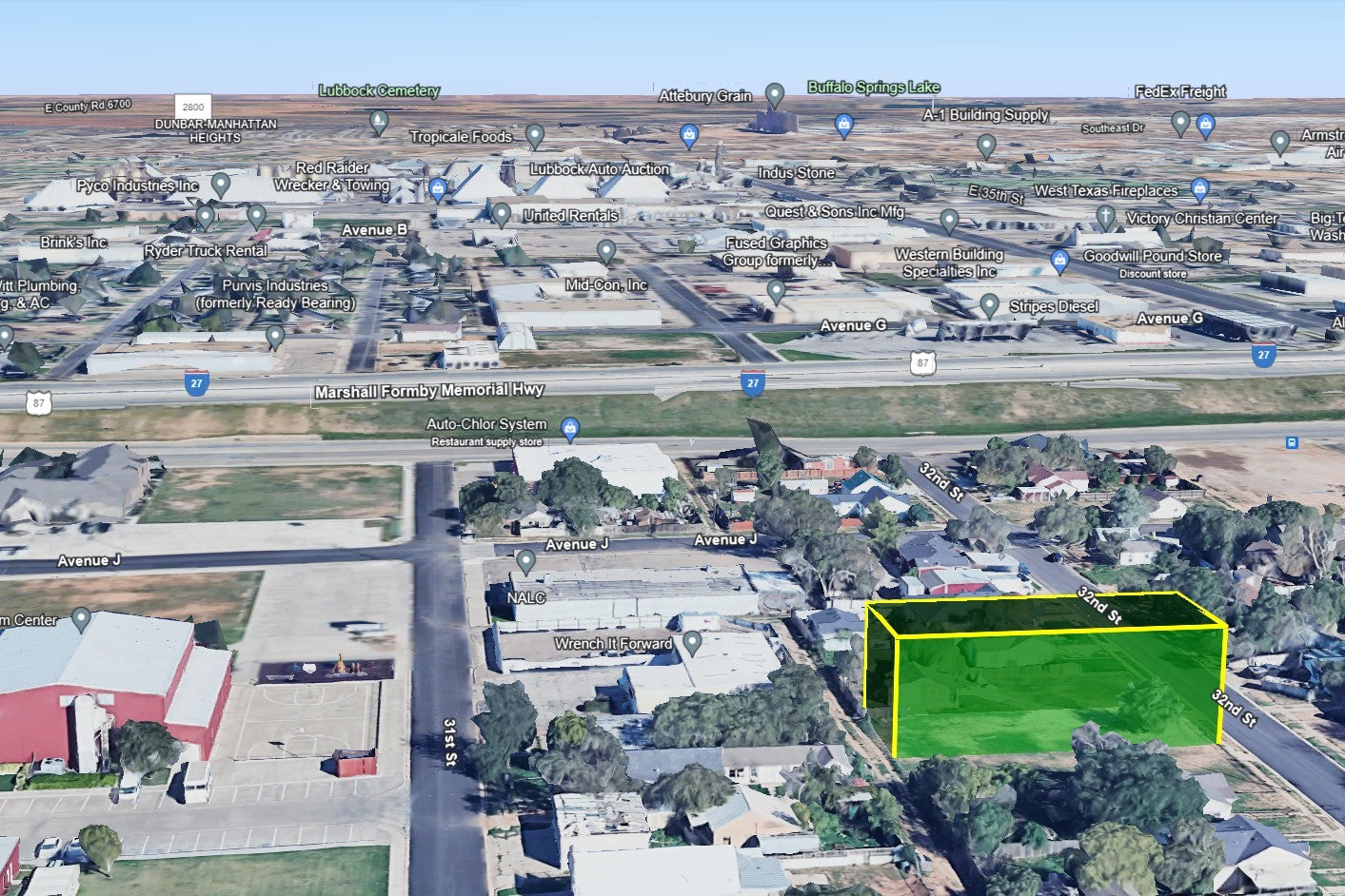 0.15 Acre Lubbock, Lubbock County, TX (Commercial Lot, Power, Water, & Paved Road)