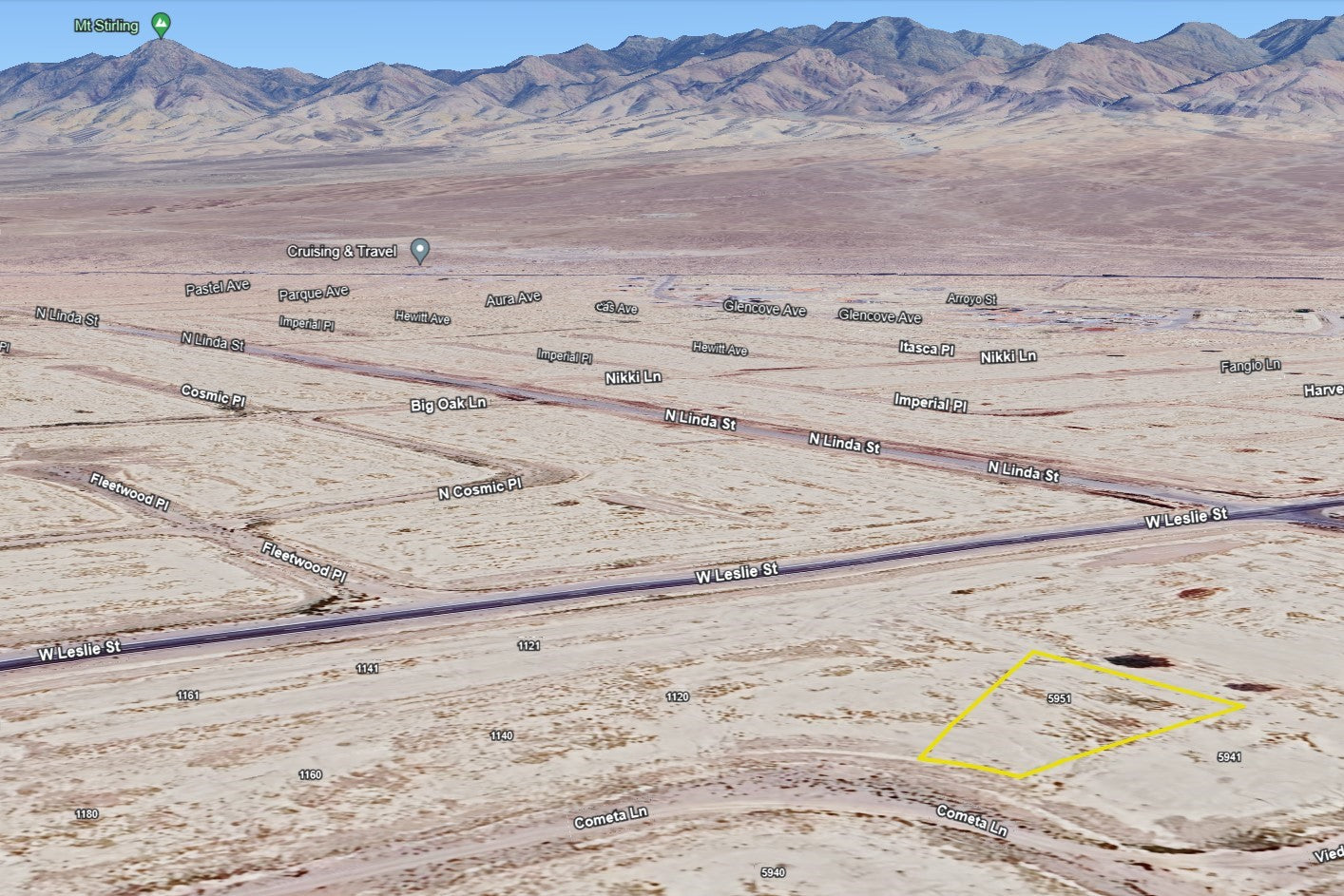 0.2860 Acre Pahrump, Nye County, NV
