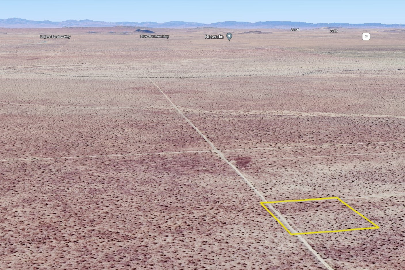 2.53 Acres Mojave, Kern County, CA