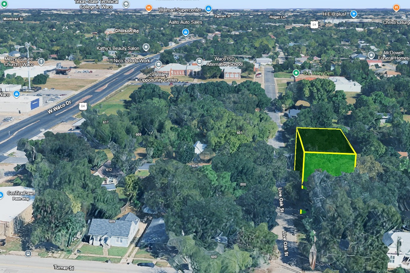 0.14 Acre Waco, McLennan County, TX (Power, Water, & Paved Road)