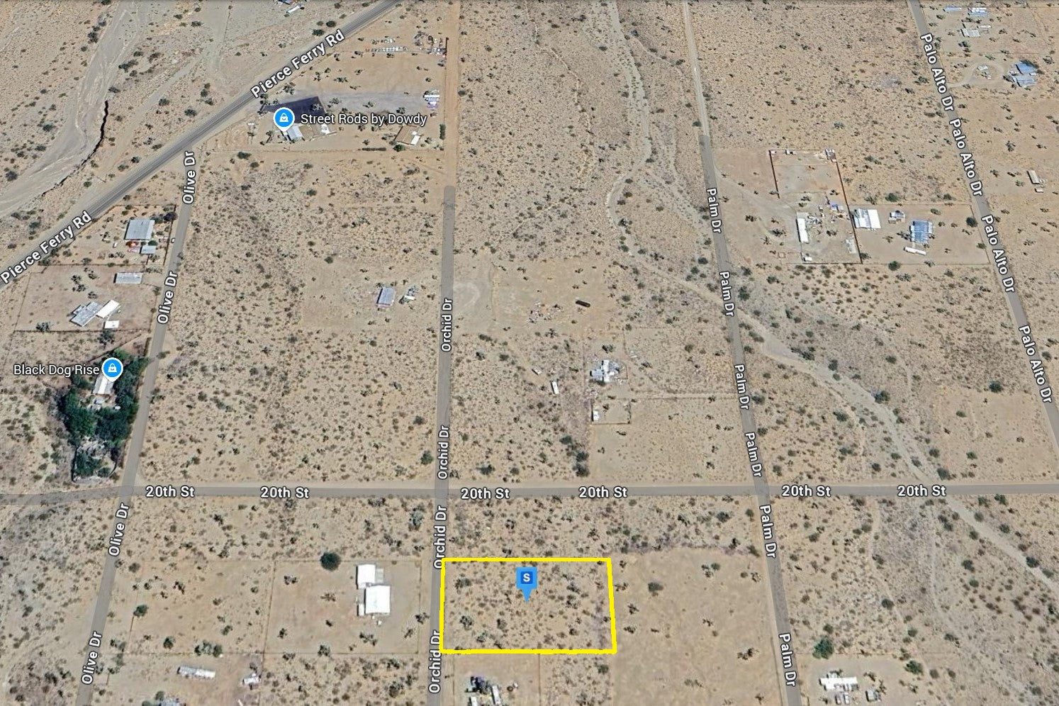 1.07 Acres Dolan Springs, Mohave County, AZ (Power)