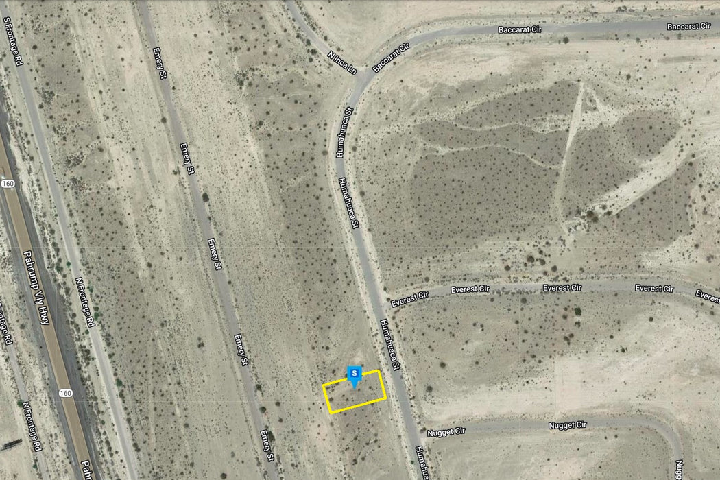 0.26 Acre Pahrump, Nye County, NV (Commercial Lot & Paved Road)