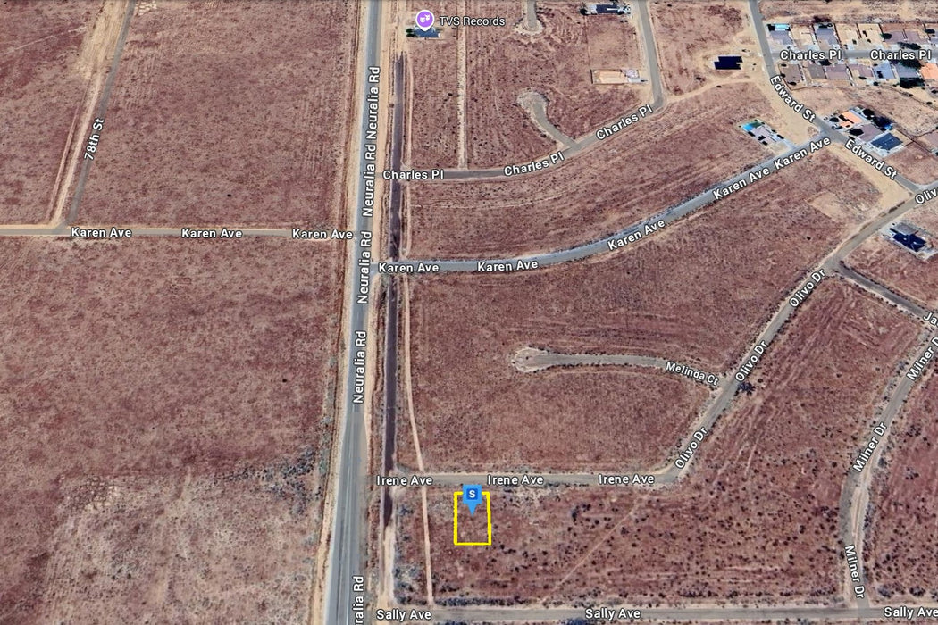 0.15 Acre California City, Kern County, CA (Water)