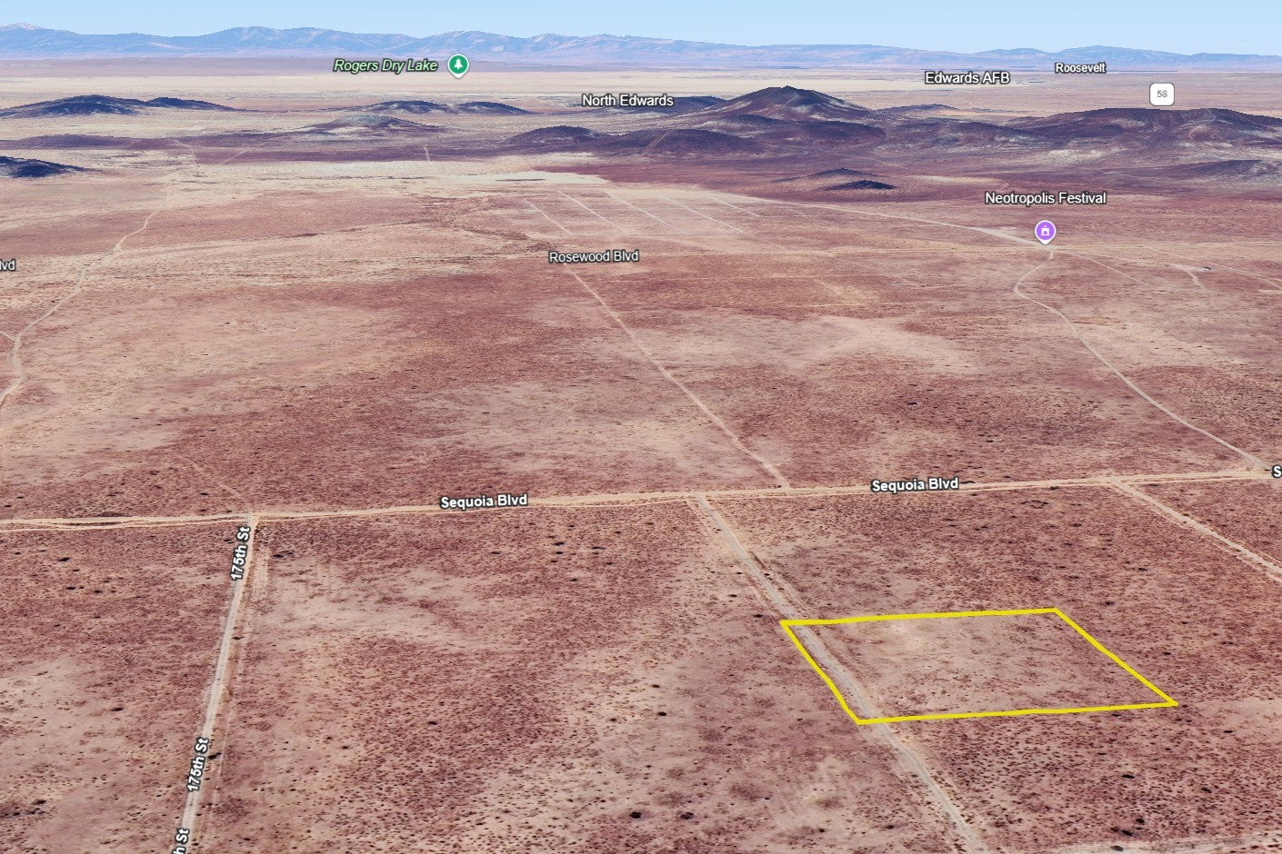2.51 Acres Edwards, Kern County, CA
