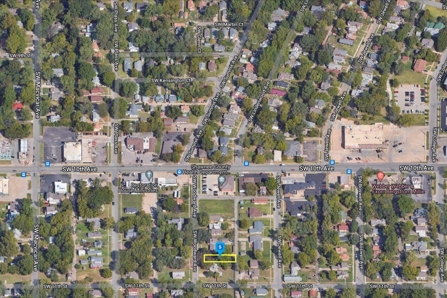 0.11 Acre Topeka, Shawnee County, KS (Power, Water, & Paved Road)