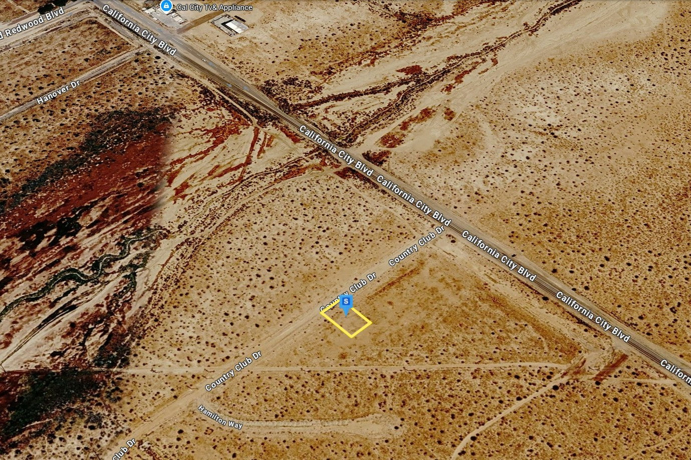 0.22 Acre California City, Kern County, CA (Power)