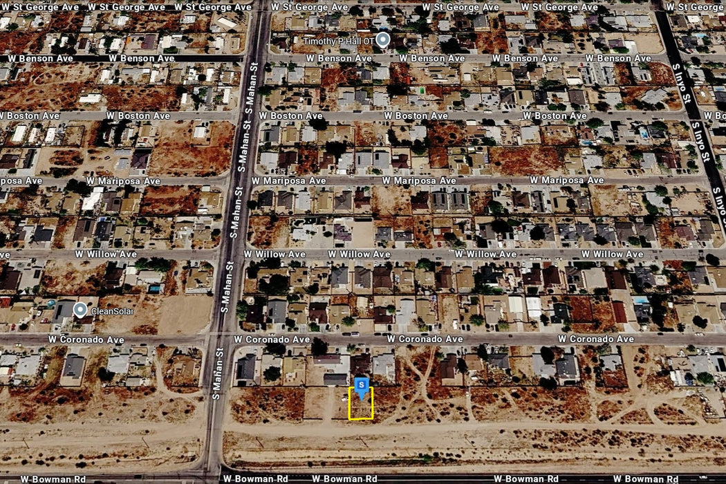 0.11 Acre Ridgecrest, Kern County, CA (Power & Water)