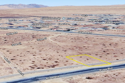 0.23 Acre California City, Kern County, CA (Commercial Lot, Power, Water, & Paved Road)