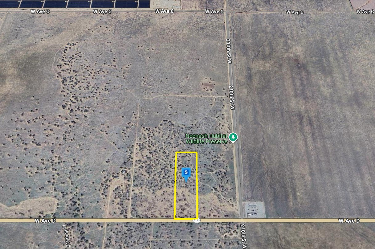 9.77 Acres Lancaster, Los Angeles County, CA (Power)