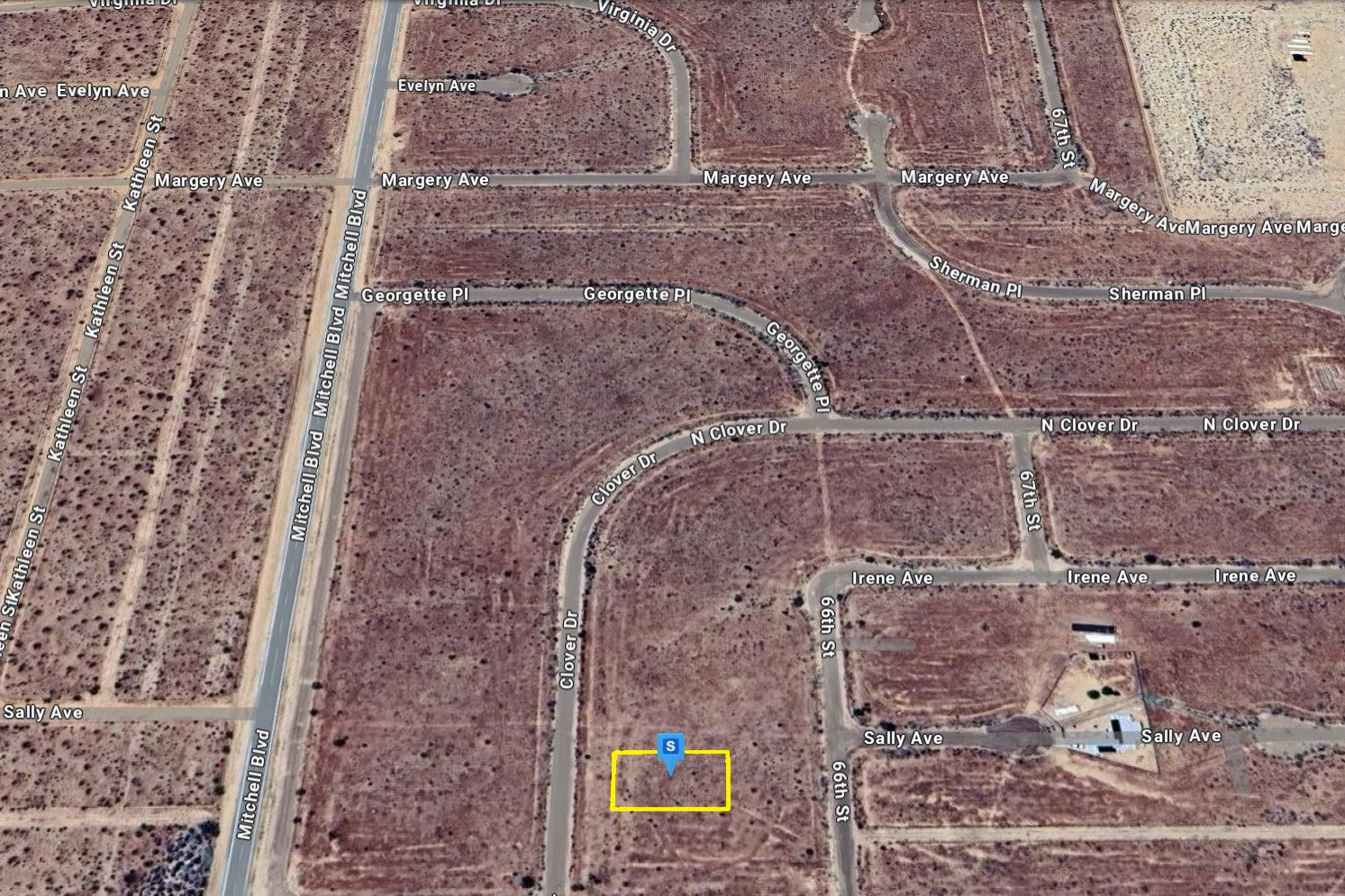 0.27 Acre California City, Kern County, CA (Water)