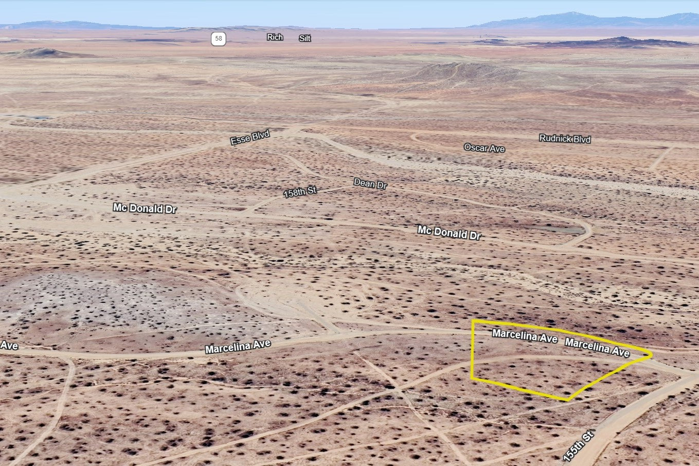 1.98 Acres California City, Kern County, CA